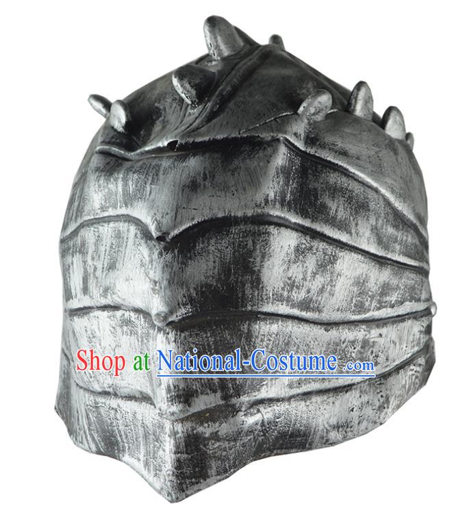 Top Cosplay Sparta Hero Face Mask Masquerade Party Prop Helmet Stage Show Mask Halloween Fancy Ball Warrior Hair Accessories