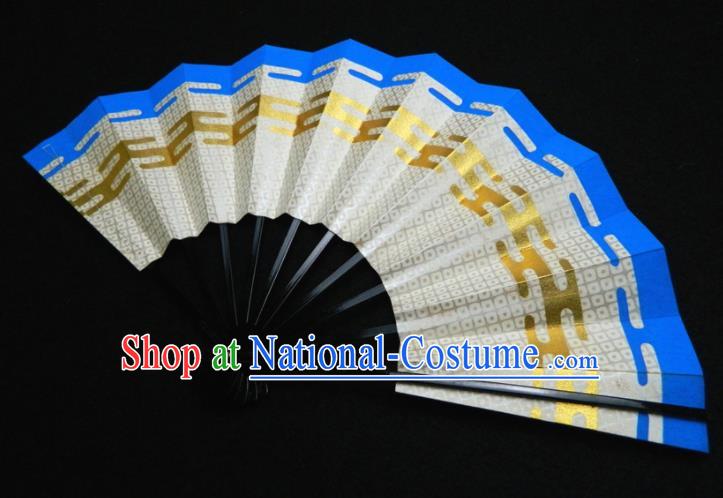 Japan Kimono Performance Accordion Geisha Dance Folding Fan Traditional Court Fan Handmade Craft Fans