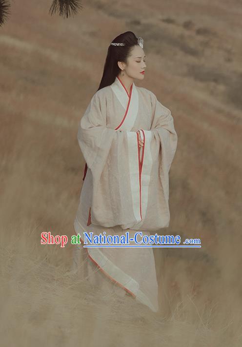 China Ancient Palace Lady Clothing Han Dynasty Imperial Consort Hanfu Dress Traditional Court Beauty Historical Costume