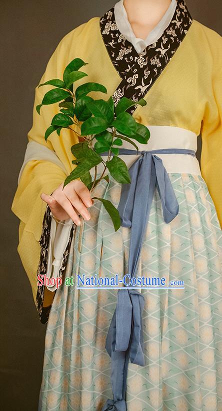 China Traditional Court Beauty Historical Costume Ancient Palace Lady Clothing Song Dynasty Imperial Consort Hanfu Dresses