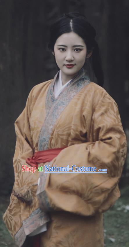 China Han Dynasty Princess Hanfu Dress Traditional Court Dance Historical Costumes Ancient Palace Lady Garment Clothing