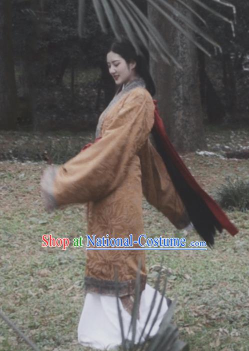 China Han Dynasty Princess Hanfu Dress Traditional Court Dance Historical Costumes Ancient Palace Lady Garment Clothing