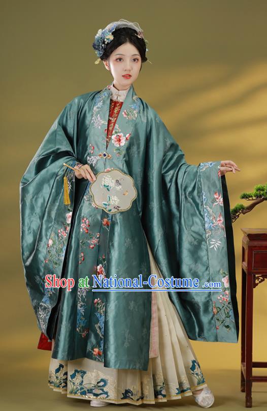 China Ancient Royal Empress Garment Costume Traditional Court Woman Hanfu Dress Apparels Ming Dynasty Countess Historical Clothing