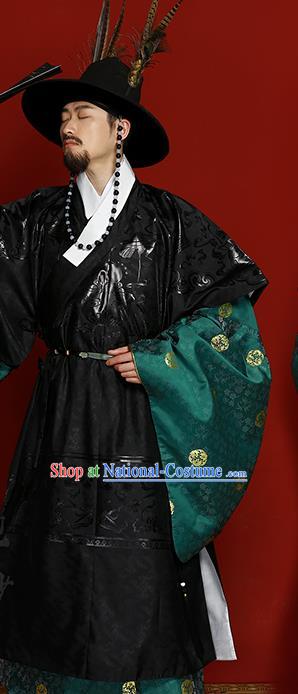 China Ming Dynasty Emperor Garment Costumes Traditional Historical Clothing Ancient Hanfu Apparels for Men