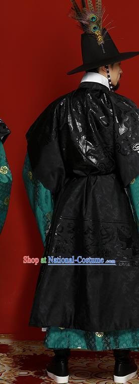 China Ming Dynasty Emperor Garment Costumes Traditional Historical Clothing Ancient Hanfu Apparels for Men