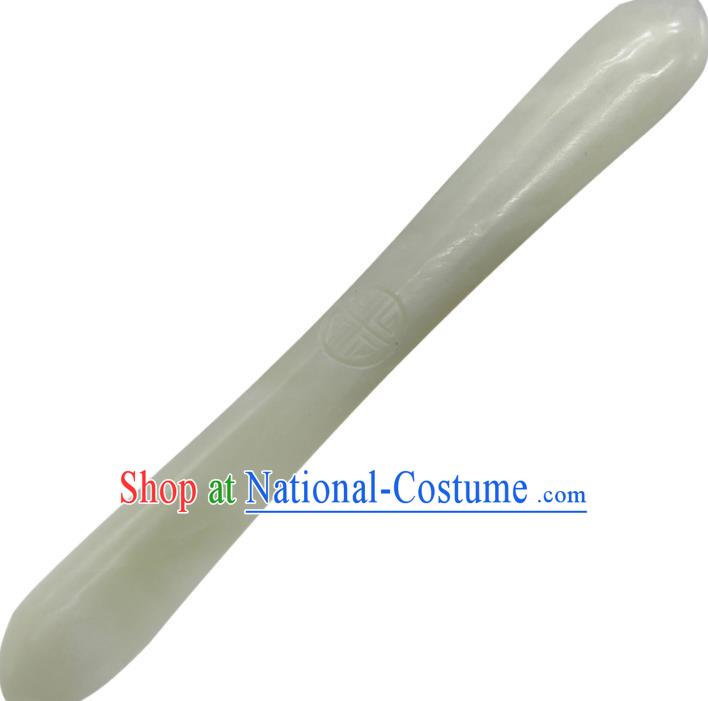 China Qing Dynasty Woman Hairpin Ancient Empress Jade Hair Stick Hair accessories