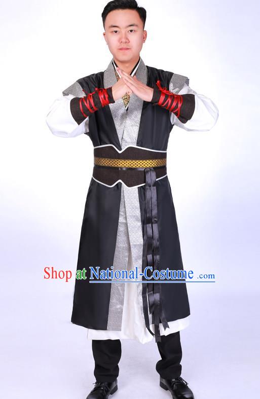 Chinese Ancient Swordsman Clothing Romance of the Three Kingdoms Zhao Zilong Costumes