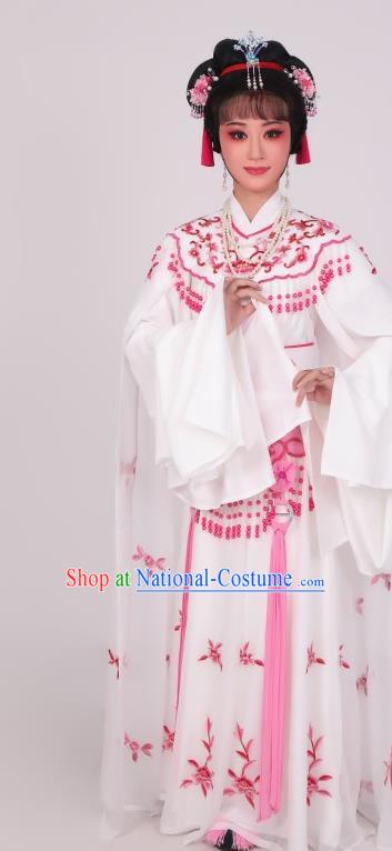 Chinese Peking Opera Hua Tan Garment Costumes Traditional Cantonese Opera Meng Lijun Dress Ancient Princess Clothing