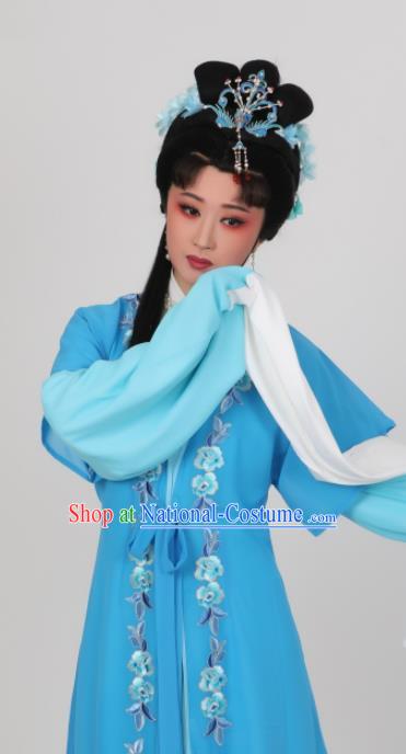 Chinese Huangmei Opera Princess Phoenix Hairpin Beijing Opera Hair Crown Traditional Opera Diva Headpiece