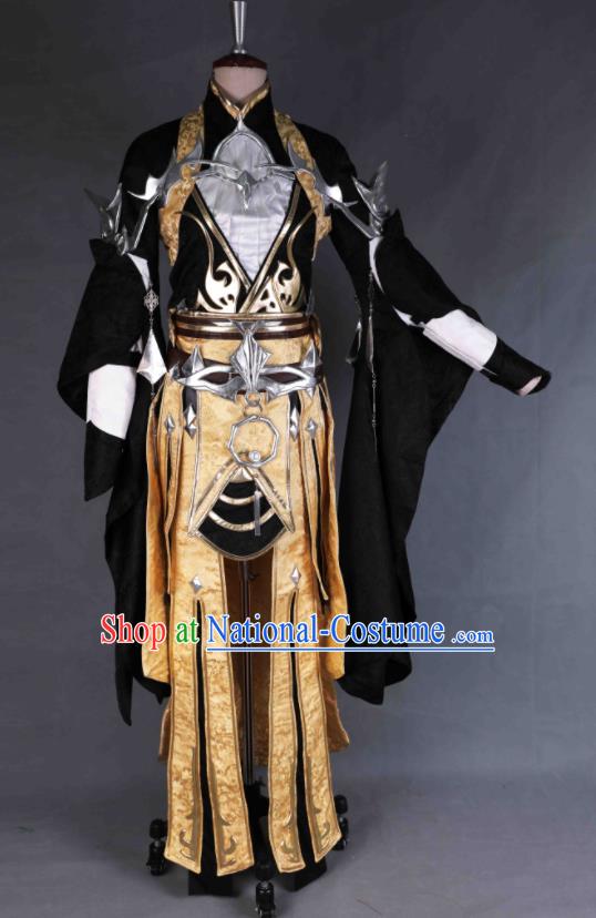 Chinese Cosplay Royal Princess Garment Costumes Ancient Female Swordsman Clothing Gama Jian Xia Qing Yuan Noble Lady Dress