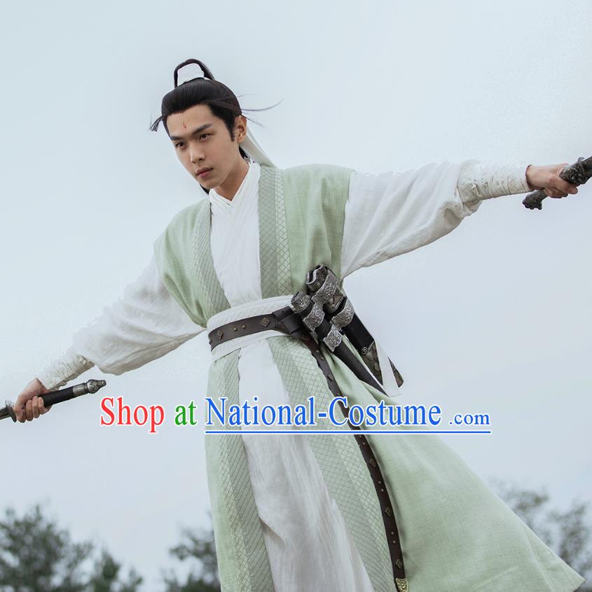 Chinese Handsome Childe Clothing Sword Snow Stride TV Series Xu Feng Nian Replica Garments Ancient Swordsman Costumes