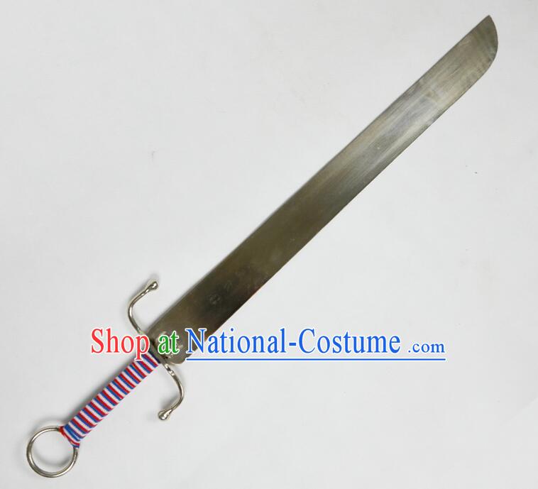 Chinese Kung Fu Performance Broadsword Professional Martial Arts Competition Blade Handmade Nandao