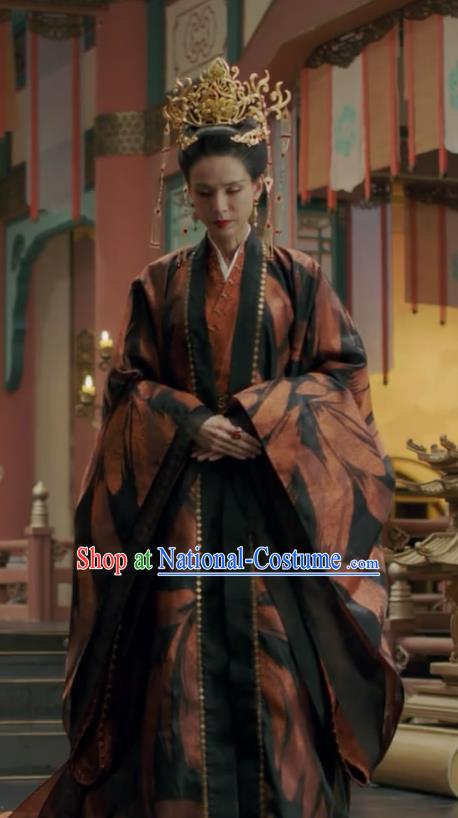 Chinese Ancient Court Woman Dress Clothing TV Series Qie Shi Tian Xia Imperial Consort Baili Replica Costumes