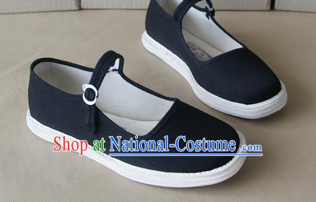 Chinese Traditional Cloth Shoes Folk Dance Shoes Handmade Strong Cloth Soles Shoes