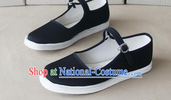 Chinese Traditional Cloth Shoes Folk Dance Shoes Handmade Strong Cloth Soles Shoes