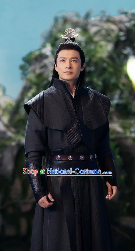 Chinese Ancient Swordsman Master Clothing Xian Xia TV Series Lord Apparel The Blue Whisper Ning Ruo Chu Garment Costumes