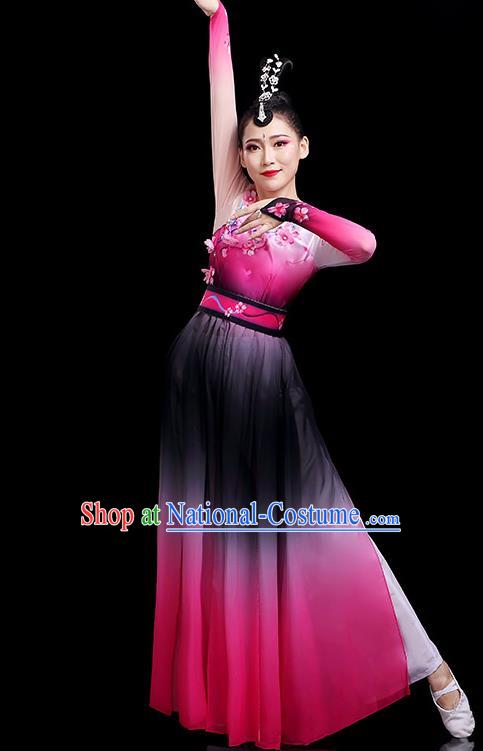 Chinese Umbrella Dance Clothing Women Group Dance Outfit Classical Dance Costume Fan Dance Dress