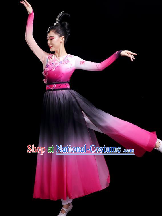 Chinese Umbrella Dance Clothing Women Group Dance Outfit Classical Dance Costume Fan Dance Dress