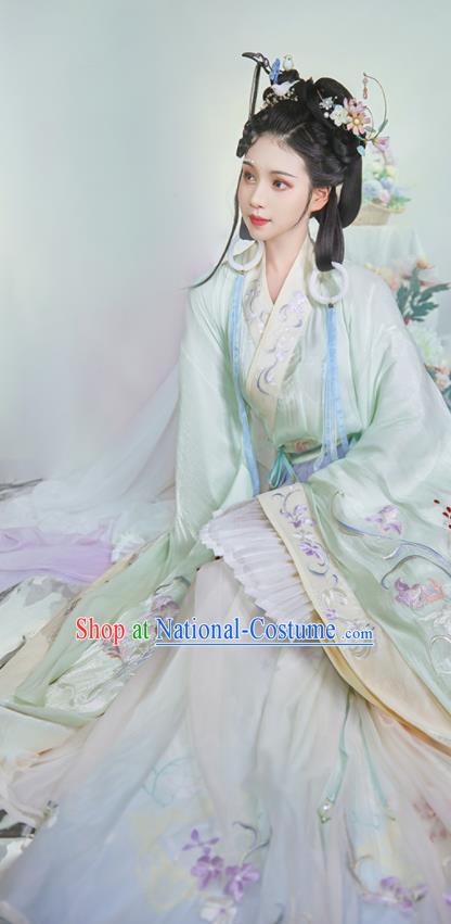 Chinese Traditional Hanfu Ruqun Clothing Ancient Royal Princess Dress Northern and Southern Dynasties Beauty Costumes Complete Set