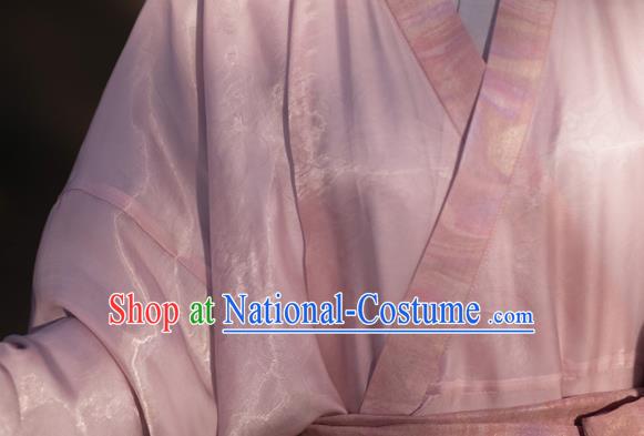 Chinese Traditional Hanfu Yarn Dress Han Dynasty Palace Lady Garment Costumes Ancient Princess Clothing