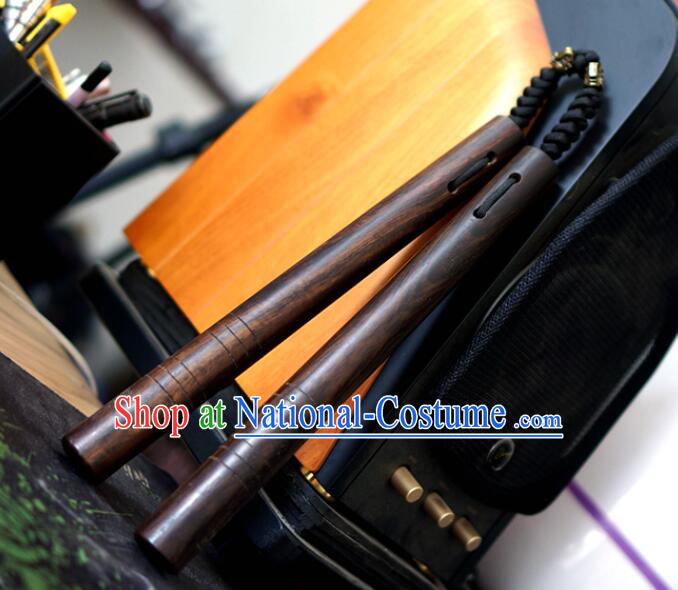 Handmade Kung Fu Nunchaka Top Ebony Nunchakus Chinese Martial Arts Nunchaku