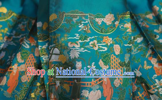 Chinese Traditional Noble Lady Hanfu Clothing Ancient Royal Princess Dress Garments Ming Dynasty Winter Historical Costumes