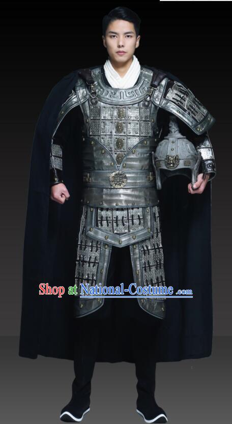 Chinese Ancient General Historical Costumes Three Kingdoms Guan Yu Armor Guan Gong Armour Set