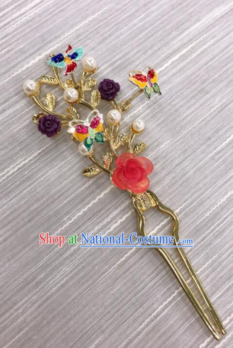 Korean Wedding Hair Accessories Bride Hair Pin Korean Hanbok Fashion Palace Hairpin for Women