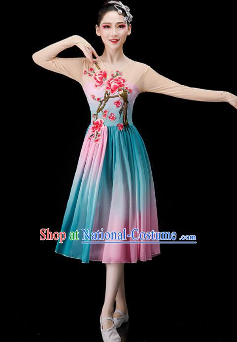 Chinese Modern Dance Costume Opening Dance Clothing Stage Performance Dress