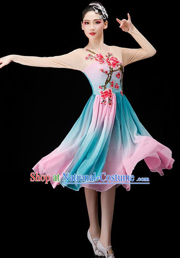 Chinese Modern Dance Costume Opening Dance Clothing Stage Performance Dress