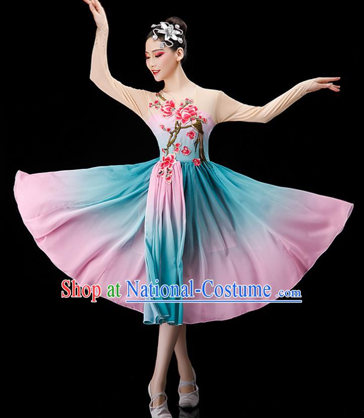 Chinese Modern Dance Costume Opening Dance Clothing Stage Performance Dress