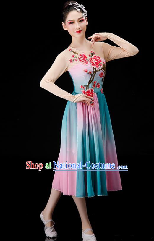 Chinese Modern Dance Costume Opening Dance Clothing Stage Performance Dress