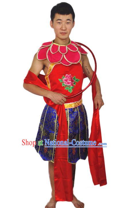 Chinese Journey to the West Garment Costumes Cosplay Ne Zha Outfit Ancient Clothing