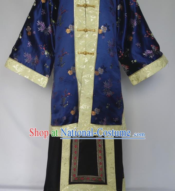 Chinese Ancient Young Mistress Clothing Late Qing Dynasty Garment Costumes Traditional Noble Woman Outfit