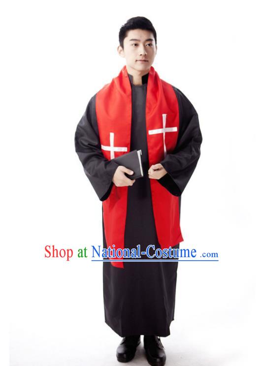 Halloween Cosplay Costumes Fancy Ball Pastor Clothing