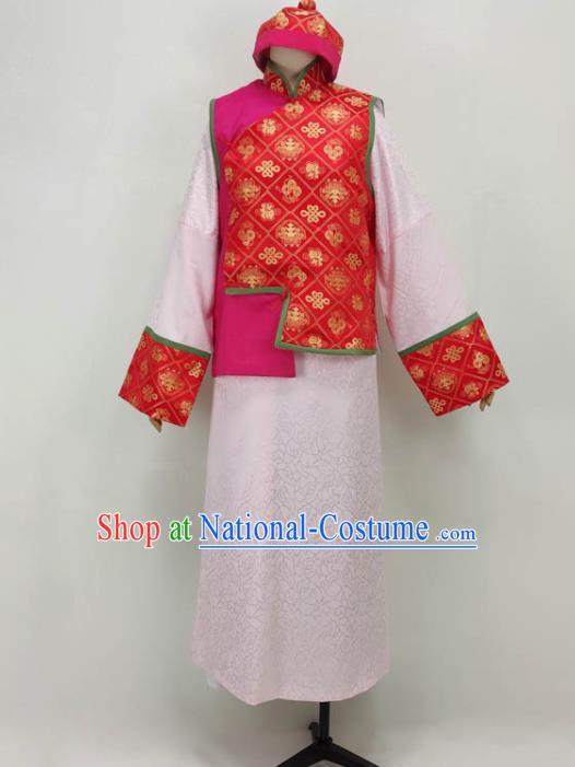 Chinese Ancient Rich Childe Outfit Shaoxing Opera Clothing Peking Opera Garment Costume and Hat