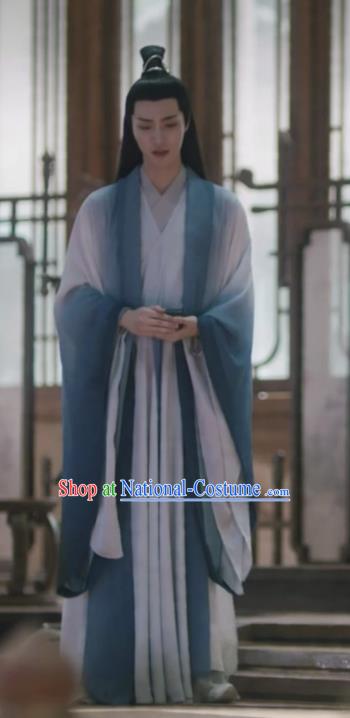 Chinese Ancient Young Childe Garment Costume Scholar Clothing TV Series Ancient Love Poetry Chang Que Apparels