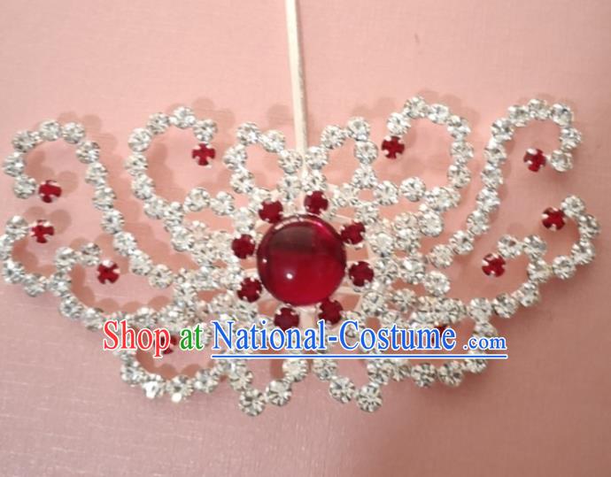 Chinese Peking Opera Hua Tan Lotus Hair Jewelry Beijing Opera Actress Headpiece Ancient Noble Lady Hair Pin