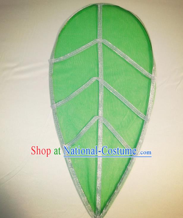 Top Jungle Theme Prop Green Leaves Accessories