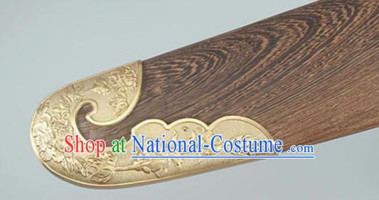 Chinese Tai Chi Performance Broadsword Stainless Steel Blade Top Handmade Wushu Flexible Blade