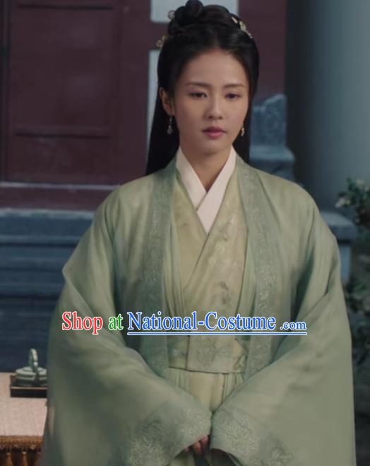 Chinese Ancient Princess Clothing Traditional Garments Romantic TV Series One and Only Cui Shi Yi Costume