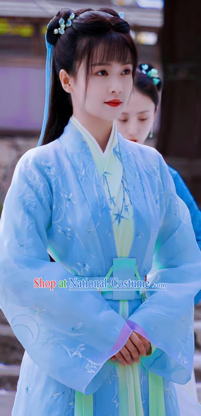 Chinese Traditional Dress One and Only TV Series Cui Shi Yi Garments Ancient Noble Lady Clothing