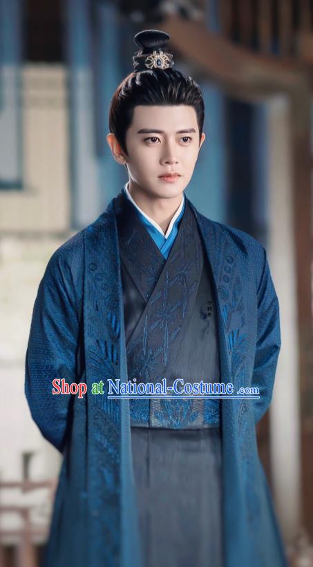 Chinese Traditional Noble Childe Garments One and Only TV Series Zhou Sheng Chen Costume Ancient Swordsman Clothing