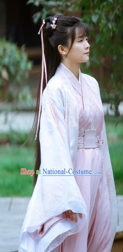 Chinese Traditional Noble Lady Dress Garments One and Only TV Series Cui Shi Yi Costume Ancient Princess Clothing