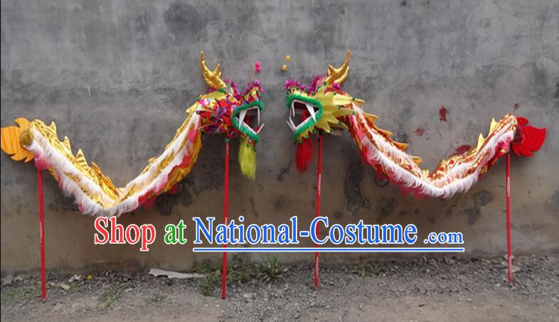 Top Dragon Dance Prop Costume for 2 Persons