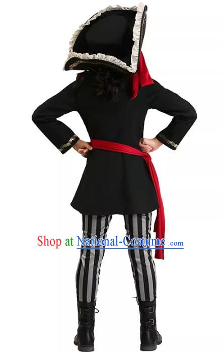 Top Stage Performance Shipmaster Clothing Cosplay Woman Pirate Outfit Halloween Party Costume