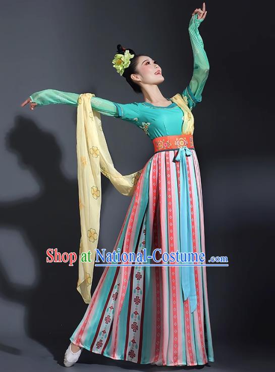 Classical Dance Costumes For Women Elegant Fantasy Chang An Dance Costumes Han And Tang Dance National Styles Dunhuang Dance Tao Li Cup Costumes