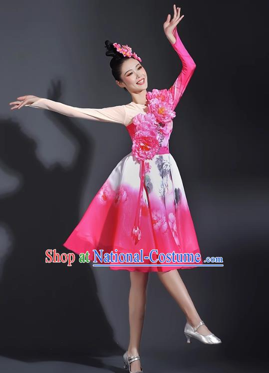 Opening Dance Modern Dance Performance Hua Xianzi Modern Dance Short Skirt Dance Costume Square Dance Performance Costume