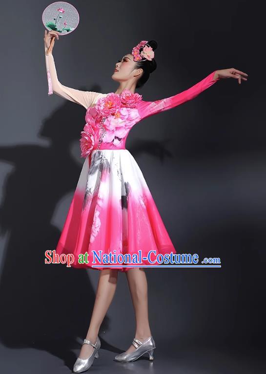 Opening Dance Modern Dance Performance Hua Xianzi Modern Dance Short Skirt Dance Costume Square Dance Performance Costume