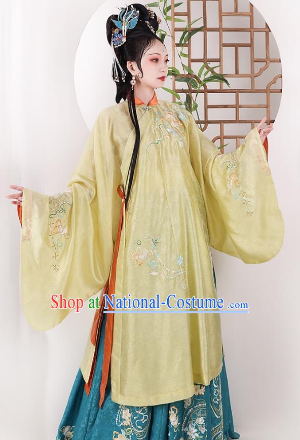 A Dream in Red Mansions The Twelve Beauties of Jinling Qin Keqing Costumes China Ming Dynasty Noble Mistress Hanfu Clothing